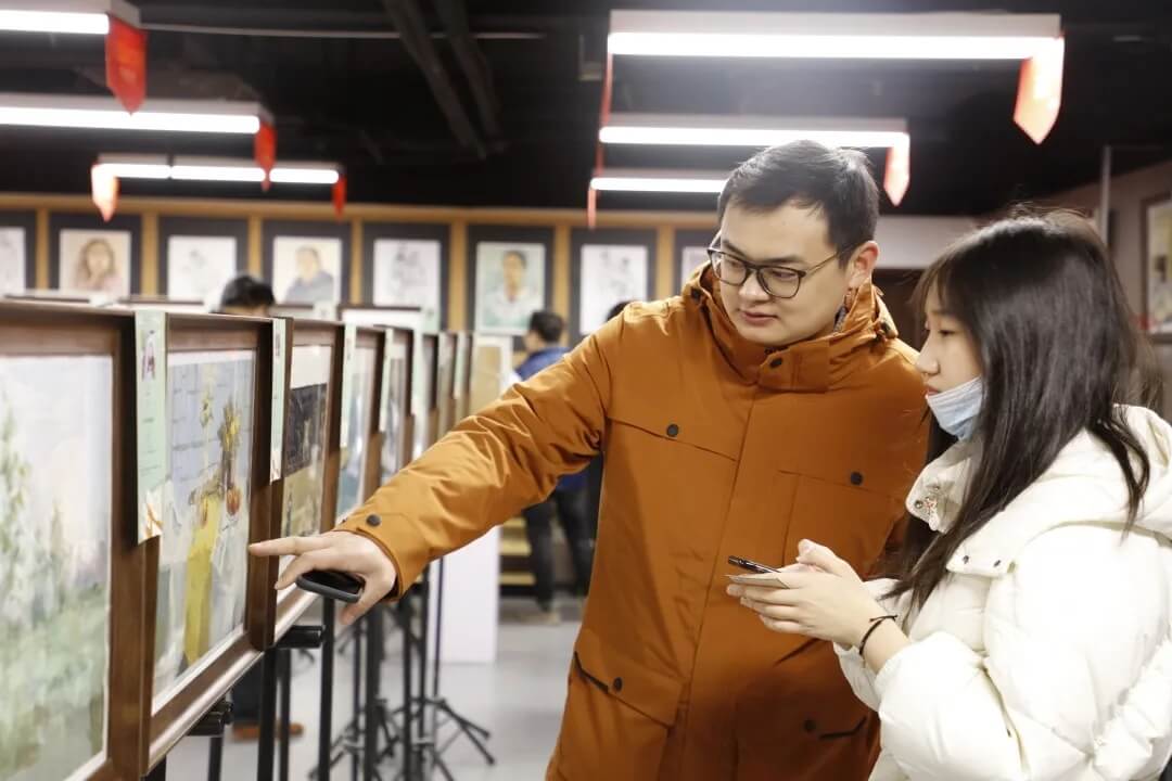 新年第一展，你打卡了嗎？江蘇畫(huà)室老師帶你來(lái)打卡！22